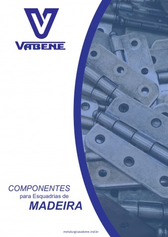 Catálogo de Componentes para Esquadrias de Madeira